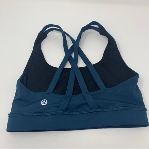 lululemon athletica Other - Lululemon Dark Teal Energy Bra Size 2